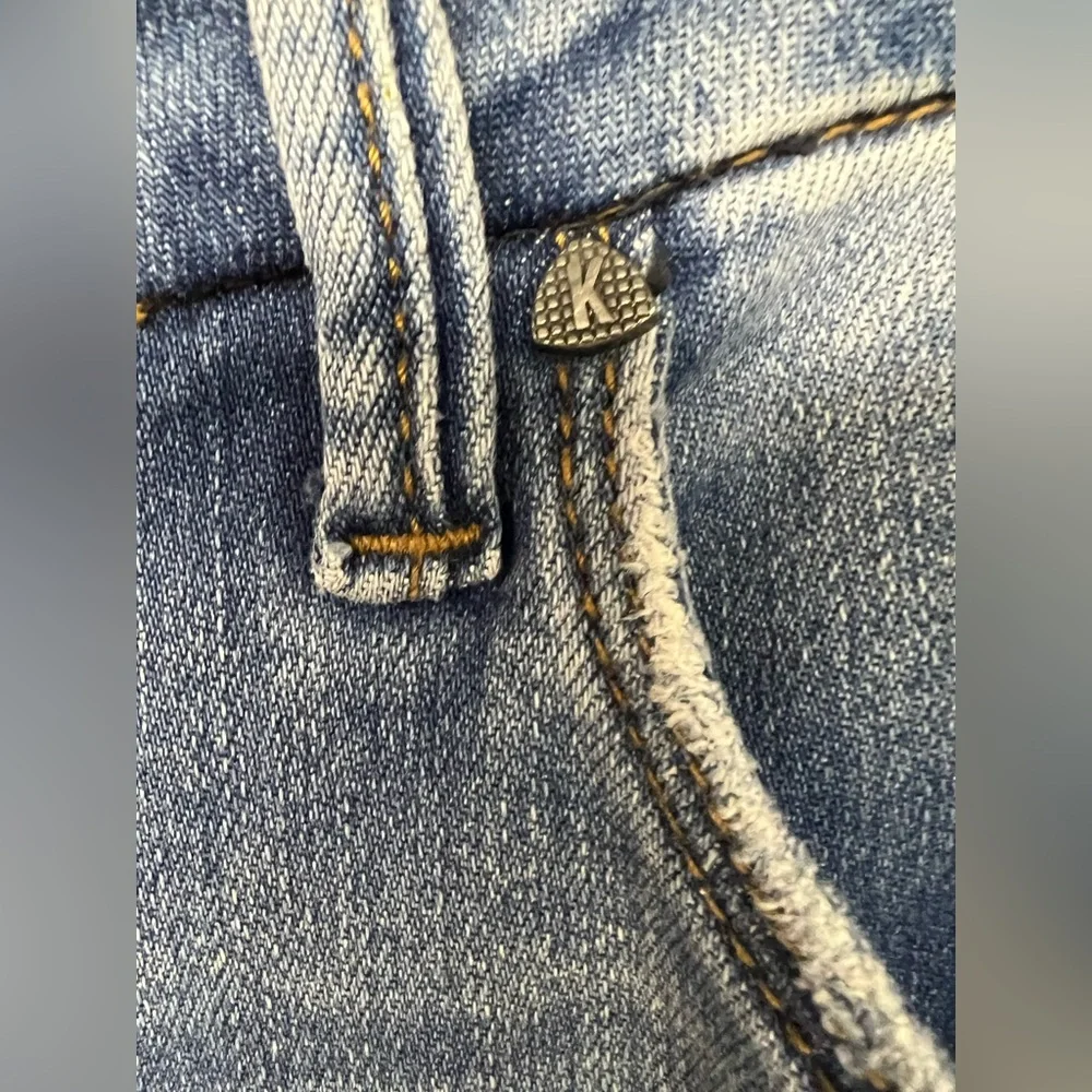 Kut from the Kloth-‎ Womens Classic Blue Jeans- Size:14L, Meg Fab AB Wide Leg - Picture 3 of 7